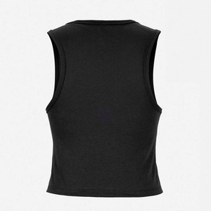 Débardeur court noir Festival pour femmes - Product Image 4