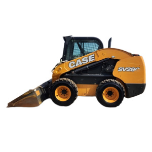 Mini petite chargeuse compacte agricole 2018 CASE SV280 chargeuse compacte multifonctionnelle sur roues diesel avec prix d'usine à vendre - Product Image 1