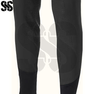 Culottes d'équitation pour hommes de haute qualité, adhérence totale, tissu respirant, durable, personnalisable, longues sessions d'entraînement - Product Image 3