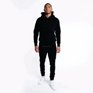 Sudaderas con Capucha de Estilo Coreano para Hombre, 100% Algodón de Alta Calidad, Logotipo Bordado Personalizado, Sudadera de Invierno, Ropa Urbana, Venta al por Mayor - Product Image 2