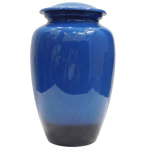 New Design Aluminium Adult Cremation Urns With Purple Color <b>Enamel</b> Finished <b>Metal</b> Funeral Urns <b>For</b> Human Ashes . - Product Image 3