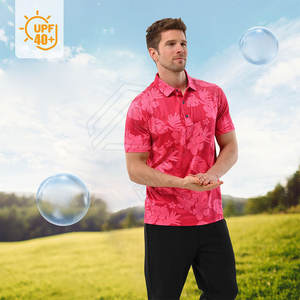 Polo de Golf para Hombre 100% Algodón, Tela Personalizada, Diseño Sólido, Hecho en Pakistán, Polo de Golf Liso - Product Image 3