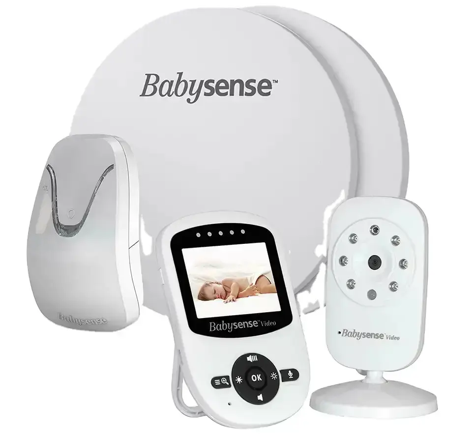 100% Original Babysense Monitor Original De Respiración Para Bebé Con Video Baby Monitor