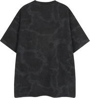 T-shirt Oversize Femme Vintage Style Maillot de Basketball Délavé à l'Acide 100% Coton Respirant Écologique