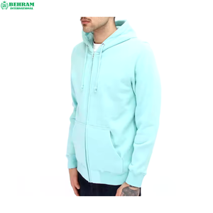 เสื้อฮู้ดดี้ผ้าฝ้าย 100% หนัก 500gsm แบบวินเทจ ซักแล้ว ทรงหลวม ปักลาย ซิปหน้า ระบายอากาศ แห้งเร็ว ขายส่งแบบใหม่ - Product Image 6
