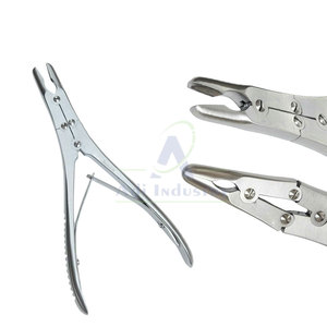 Rongeurs chirurgicaux manuels en acier inoxydable - Durables et réutilisables, personnalisables pour une utilisation en chirurgie générale - Product Image 1