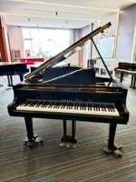 Piano à queue Yamaha G2E 88 touches, instrument de concert professionnel, table de sonorisation en épicéa massif de qualité supérieure, richesse de résonance, 1038255