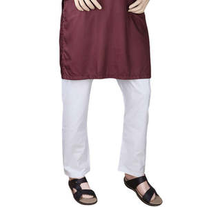 Chase Value <b>Men's</b> 100% Cotton <b>Pyjama</b>-White Sizes SM - Product Image 1