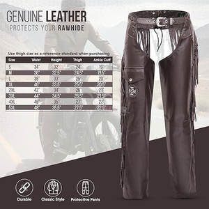 Cuissardes en cuir pour hommes et femmes, cuir de vachette pleine fleur de qualité supérieure, fabriquées à la main, style western cowboy et équitation, couleur et taille personnalisables - Product Image 6
