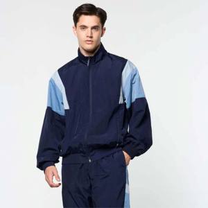Chaqueta deportiva de bloque de color unisex-Chaqueta atlética moderna y cómoda para trotar, trajes casuales y actividades al aire libre - Product Image 6