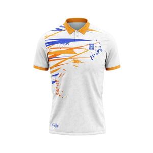 Maillot de cricket personnalisé avec nom et numéro, uniforme d'équipe unisexe, séchage rapide, 100 % polyester, imprimé par décharge, maillot de test - Product Image 1