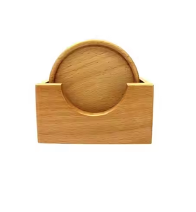 Nuevo diseño, aspecto moderno, producto más vendido, posavasos de madera de Crescent Crafts - Product Image 4