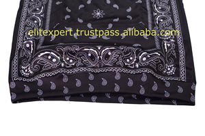 New Design <b>Bandana</b> Print High Quality Custom Streetwear Hip Hop Printed <b>Men</b> Hoodies Wholesale Breathable Hoodies and Sweatshirt - Product Image 4