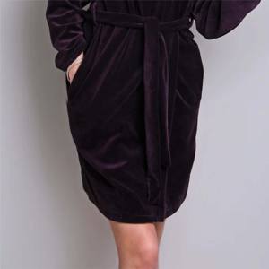 Abrigos de Albornoz cálidos para mujer-Suave y acogedor-Ideal para el invierno y relajarse en casa - Product Image 6