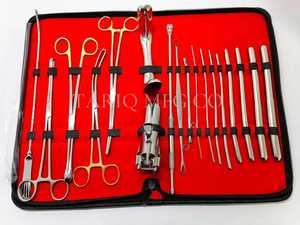 ชุดเครื่องมือผ่าตัดนรีเวชวิทยาแบบแมนนวล สแตนเลสสตีล รุ่นใหม่ ได้รับการรับรองมาตรฐาน CE สำหรับการผ่าตัดสูตินรีเวช - Product Image 2