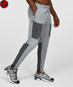 Pantalon coupe-vent en nylon personnalisé de haute qualité pour hommes Pantalon de survêtement capris en coton léger avec pantalon coupe-vent - Product Image 4