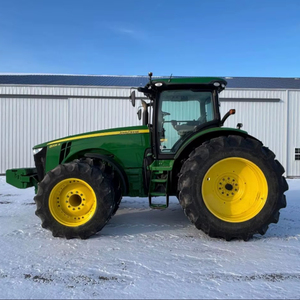 Tractor de maquinaria agrícola John Deeere 6120M bastante usado con alta potencia de productividad 120hp a la venta con envío rápido - Product Image 1