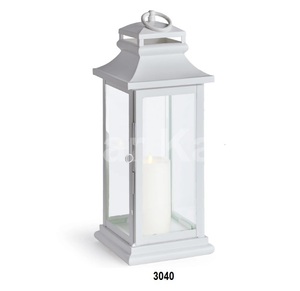 Vente en gros de lanternes à photophore suspendues carrées en argent de saison de Noël indiennes durables écologiques - Product Image 5