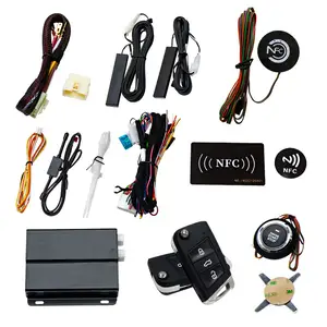 NFC Entsperren PKE Remote Motor Start Stopp Auto System Druckknopf Start Stopp mit Alarm funktion