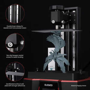 Impresora 3D de Resina ELEGOO Saturn 2 8K para Construcción Industrial, Joyería, Impresión de Etiquetas Dentales, Moldeo SLA SLM PLA - Product Image 5