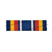 Ruban de moiré de médaille de haute qualité OEM pour barres de rang Décoration de médaille Récompenses et décorations de scouts