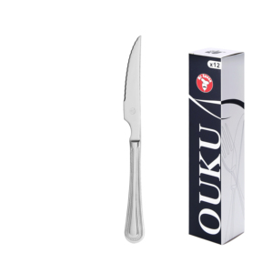 Mr. Spoon Serie Bola, Coltello da Carne Lungo 225mm, Acciaio Inox 13/0, Adatto per Lavastoviglie, Ideale per Hotel e Ristoranti - Product Image 1