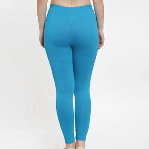 High Quality Women's <b>Summer</b> Fitness <b>Leggings</b> Custom Design Sublimated Breathable Mid-Waist Sizes Wholesale OEM From Pakistan - Product Image 4