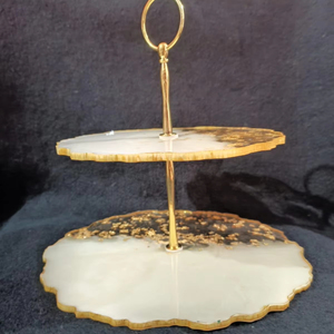 El mejor soporte para pasteles de resina de color con cuchillo de latón, artículos de fiesta de lujo, precio plegable y barato, la mejor herramienta para pasteles - Product Image 1