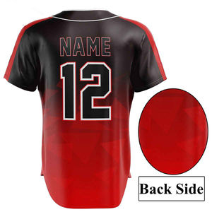 Vente en gros de maillots de baseball de meilleure qualité personnalisés par sublimation vêtements d'uniforme de baseball de qualité - Product Image 3