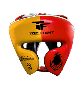 Kickboxing Headgear Full Face Chin Protection Headguards Casco de boxeo hecho a medida e impreso - Product Image 5