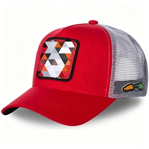 Casquette Trucker 5 Panneaux à Motif Lettres, Réglable, en Maille Respirante, pour Hommes et Femmes, Protection Solaire Estivale, Vente en Gros, Commande en Gros - Product Image 5