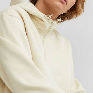 Sweat à capuche doublé écologique en polaire pour l'hiver pour hommes 100% coton et fibre de bambou - Product Image 5