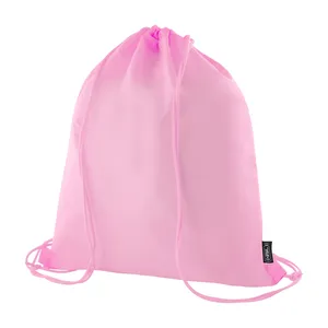 Zaino Ecologico Lauro in RPET, Borsa Sportiva Promozionale con Coulisse - Product Image 3