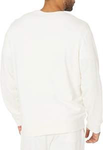 Sudadera extragrande con logotipo personalizado para hombre, jersey de cuello redondo con hombros caídos, ropa de calle de algodón, estilo pesado - Product Image 3