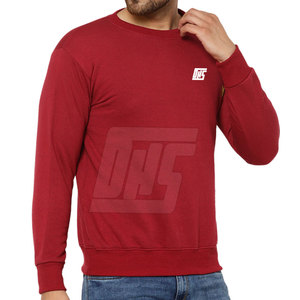 เสื้อสเวตเชิ้ตผู้ชาย เนื้อผ้าผสมคอตตอน ให้ความอบอุ่น สวมใส่สบาย เหมาะสำหรับอากาศเย็นสบาย สวมใส่ได้ทุกวันและลำลอง - Product Image 4