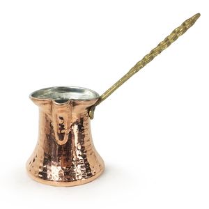 Shark Anatolia Classic Kervan 250ml Copper Coffee <b>Pot</b> (THIN) Durable Kahramanmaras Origin Coffee <b>Tea</b> <b>Sets</b> for Hotel Restaurant - Product Image 6