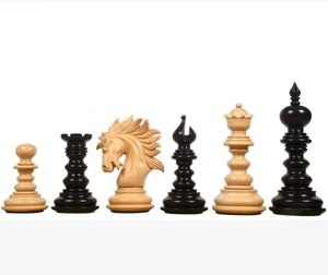 4,3 pulgadas de lujo Savano Series Classic Staunton Design Piezas de Ajedrez de madera y colección de juegos - Product Image 1