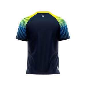 Ropa deportiva de poliéster de secado rápido para hombre, camisetas con logotipo personalizado de Color personalizado, entrenamiento activo, gimnasio, OEM y ODM - Product Image 4