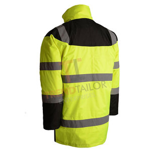 Chaqueta de Trabajo Industrial Resistente, de Poliéster y Algodón, Manga Larga, Múltiples Bolsillos, Ligera, Chaqueta de Seguridad Softshell - Product Image 6