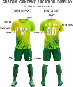 Uniformes de Fútbol para Hombre, Camisetas y Pantalones Cortos Sublimados Personalizados, Ropa de Entrenamiento Transpirable, Proveedor OEM ODM - Product Image 5