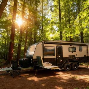 Ecocampor Caravana Todoterreno 4x4 de 21 Pies con Cocina Extraíble, Suspensión Independiente, <span class=keywords><strong>Cama</strong></span> Grande para Campamentos Fuera de la Red - Product Image 2