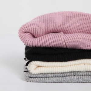 Bonnet à nœud pour femme, chaud en acrylique tricoté, extensible, avec ruban, pour l'hiver, décontracté, mode, pour l'extérieur et le quotidien - Product Image 2