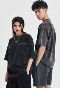 100% coton livraison directe personnalisé surdimensionné blanc t-shirt pour hommes sérigraphie t-shirt hommes lourd DTG T-shirt - Product Image 2