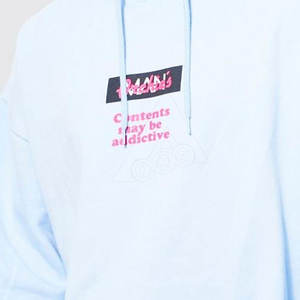 Sudaderas con Capucha de Algodón/Poliéster OEM para Hombre, Color Personalizado, Sudaderas de Invierno con Patrón Sólido, Precio al por Mayor - Product Image 3