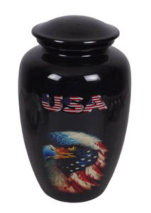 Arrival Glossy New Latest Design Decorative Metal Cremation Urn <b>Memorial</b> Urn with Polished Design at wholesale price - Product Image 4