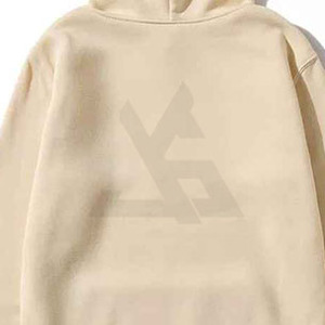 Pull à capuche en polaire pour homme, grande taille, respirant, tendance pour la saison d'automne, survêtement oversize, nouvelle couleur unie - Product Image 4