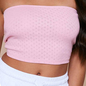 Vente en gros Débardeurs de haute qualité pour femmes Tube court Hip Hop Fitness Yoga Sportswear Respirant Fabriqué au Pakistan - Product Image 5