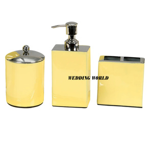 Ensemble de salle de bain en acier inoxydable martelé, vanité de salle de bain faite à la main d'excellente qualité, ensemble de salle de bain en gros poli brillant - Product Image 5