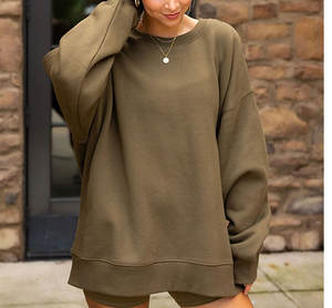 Vente chaude sur mesure décontracté femmes pull-over tricoté sweat-shirt avec impression de logo pour vêtements d'hiver en plein air - Product Image 6