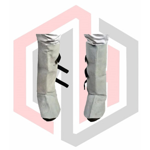 รองเท้าบูทหุ้มหนังยาวพิเศษกันลื่นหนา7ออนซ์ - Product Image 4